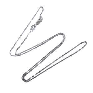 Sterling Silver 925 Circle Link Chain Necklace | 18”